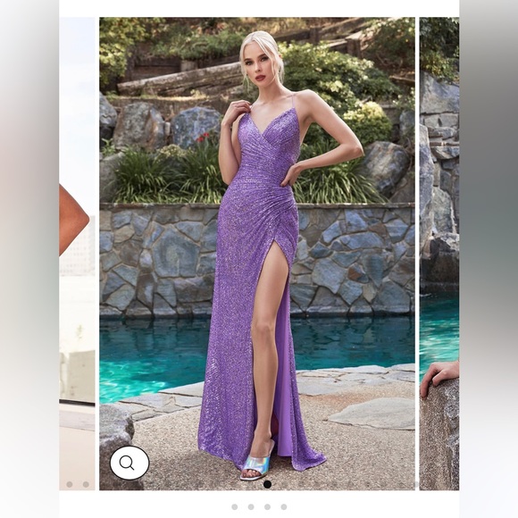 Nawarah Dress In Lavender